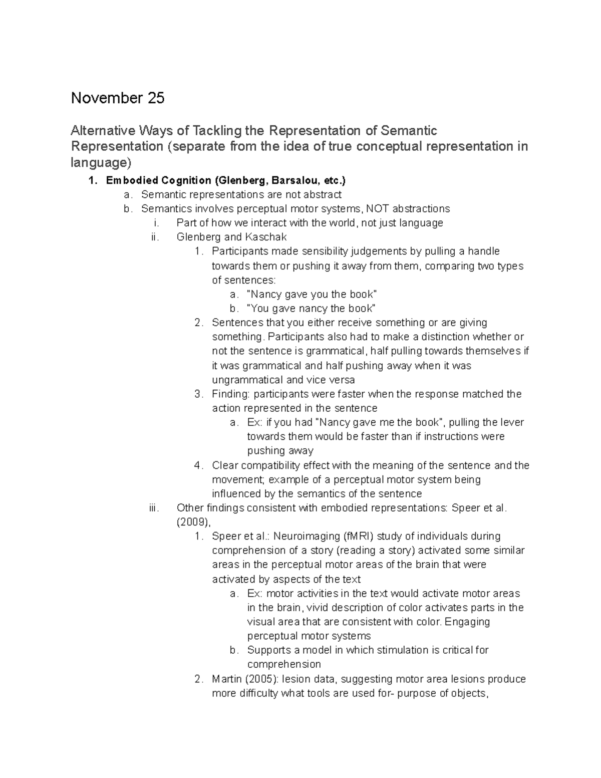 Cog Psych Exam 4 - lecture notes for everything on exam 4. Cog Pysch ...