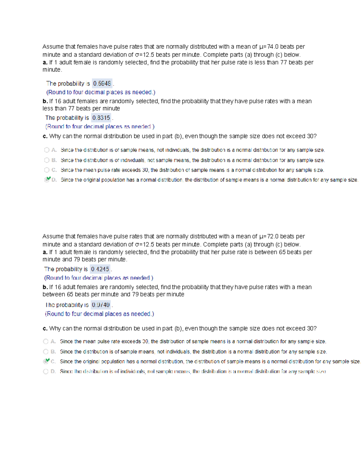 assume-that-females-have-pulse-rates-that-are-normally-distributed-with