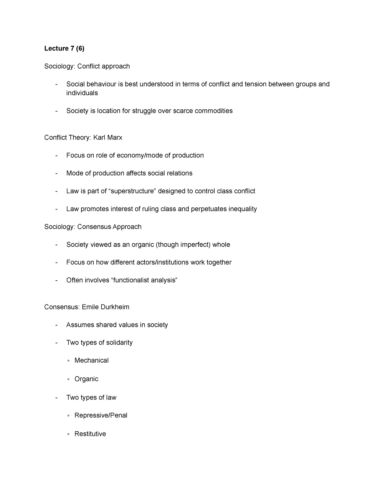 lecture-7-class-notes-lecture-7-6-sociology-conflict-approach-social-behaviour-is-best