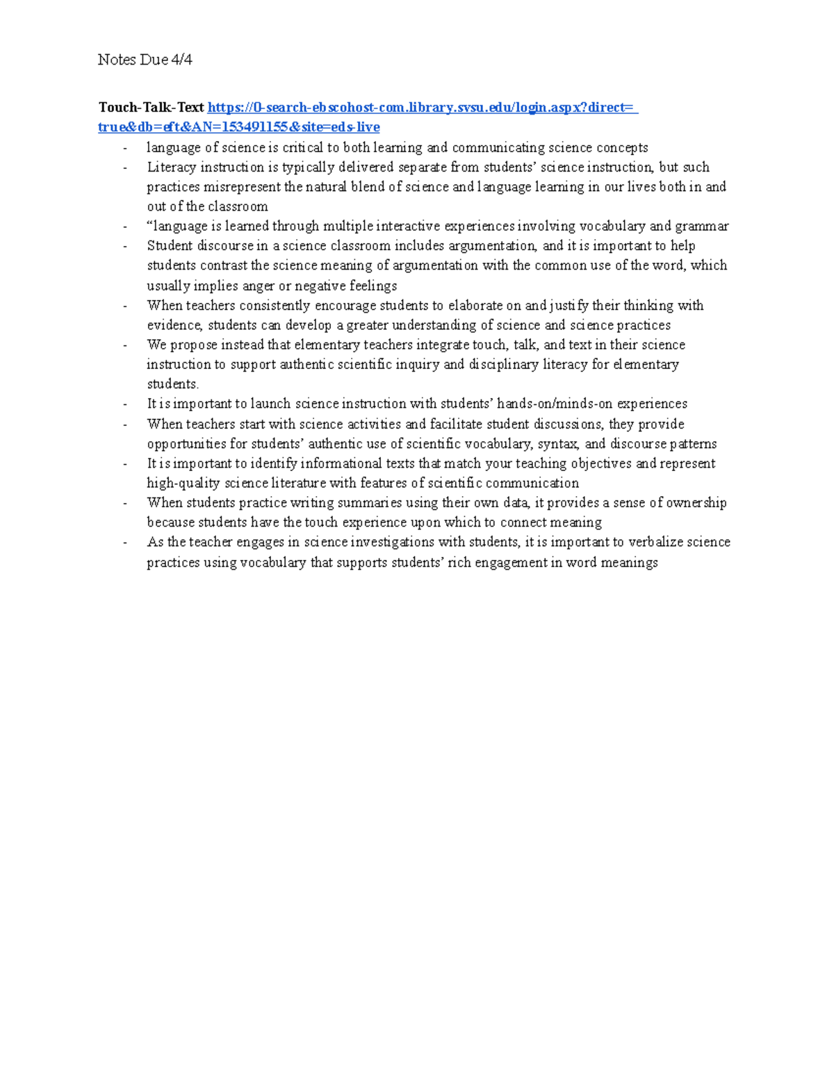 Notes Due 4 4 - Notes Due 4/ Touch-Talk-Text 0-search-ebscohost-com ...