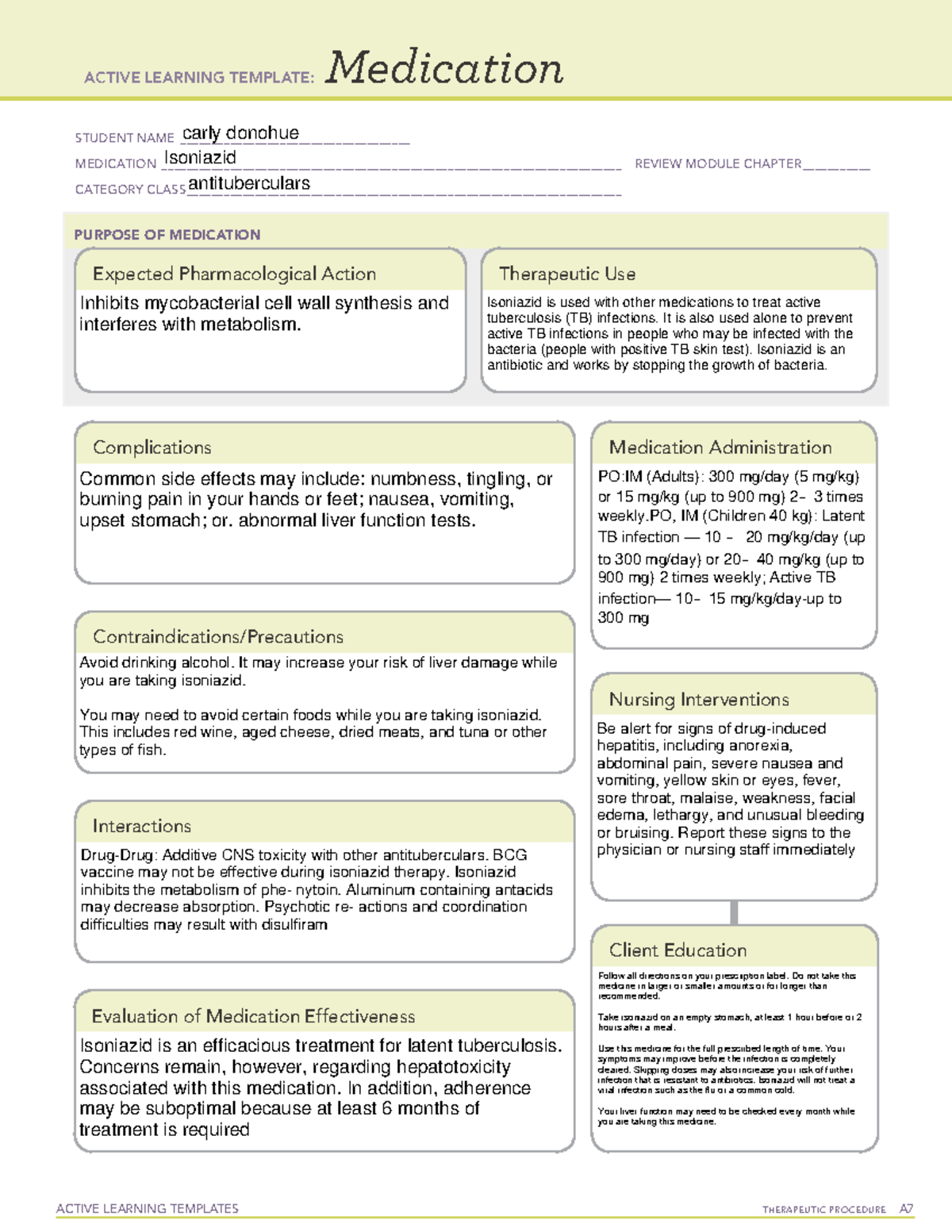 ati video case study adverse reactions to medications