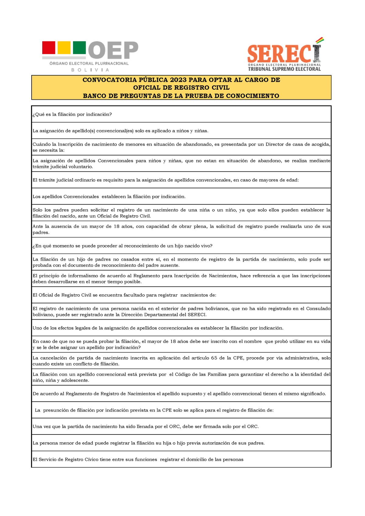 Inscripción de matrimonio por orden judicial (Inscripción de sentencia)