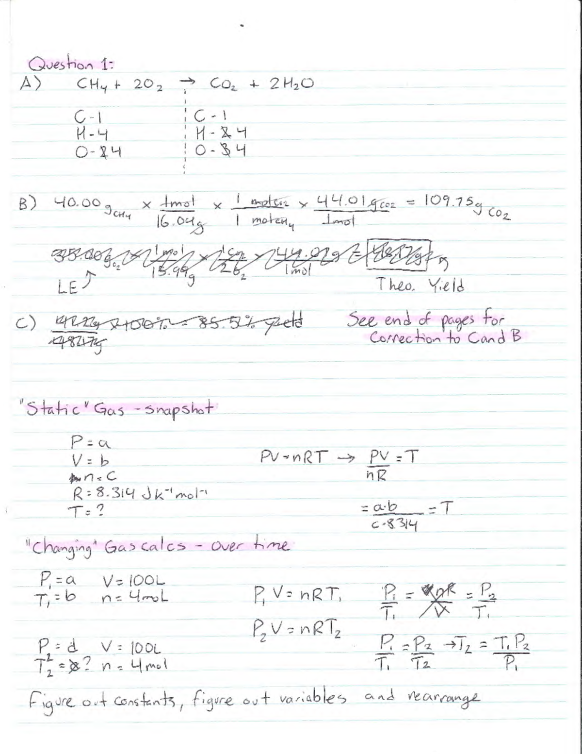 Lecture 2-Notes 11-01-23 - CHEM 203 - UCalgary - Studocu