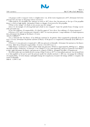 Chapter 2 Properties of Fluids - Fluid Mechanics: Fundamentals and ...