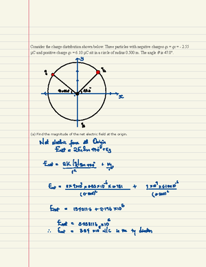 Revision Notes Physics -12 - UNIT – I: ELECTROSTATICS CHAPTER- ELECTRIC ...