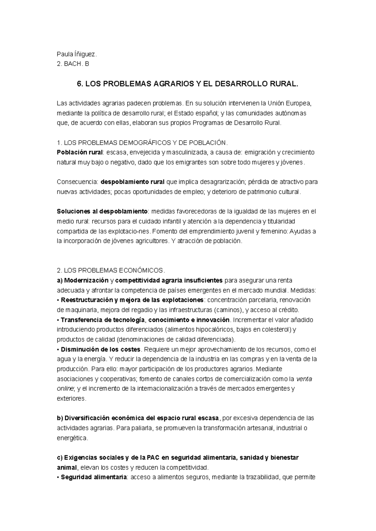 Punto 6 Geo - Sector Secundario De La Geografía Humana Selectividad ...