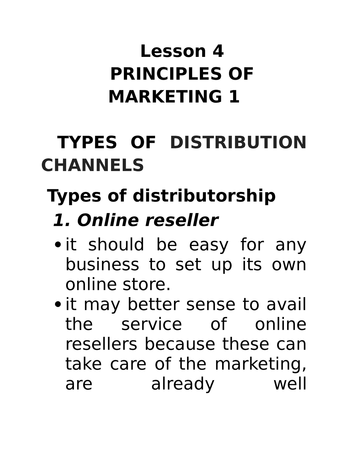 module-4-lesson-4-principles-of-marketing-1-types-of-distribution