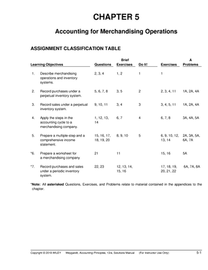 Chapter 14 Accounting Principles 13th Edition Solution Manual - CHAPTER ...