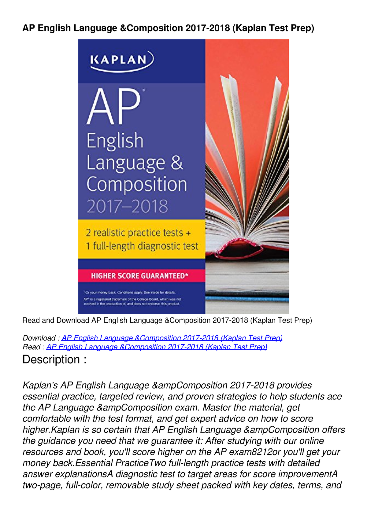 ap english language and composition 2017 sample essays