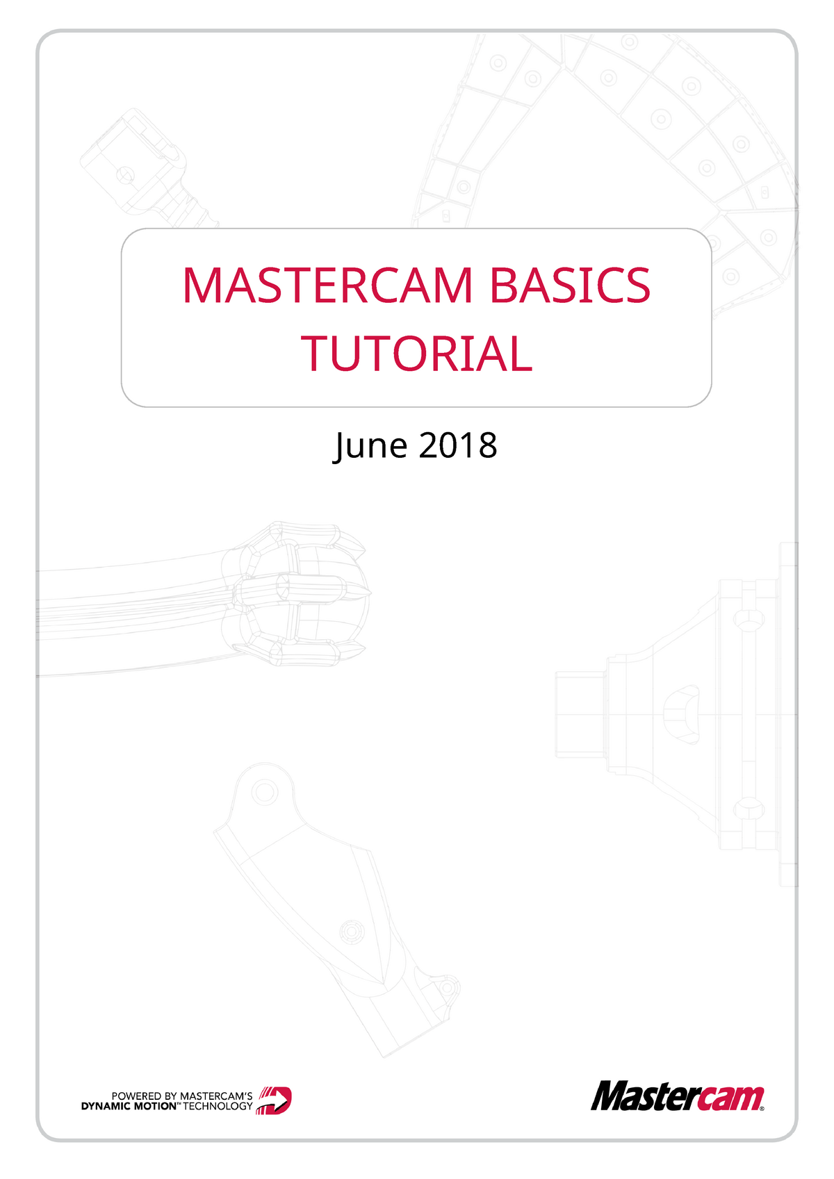 mastercam 2018 tutorial