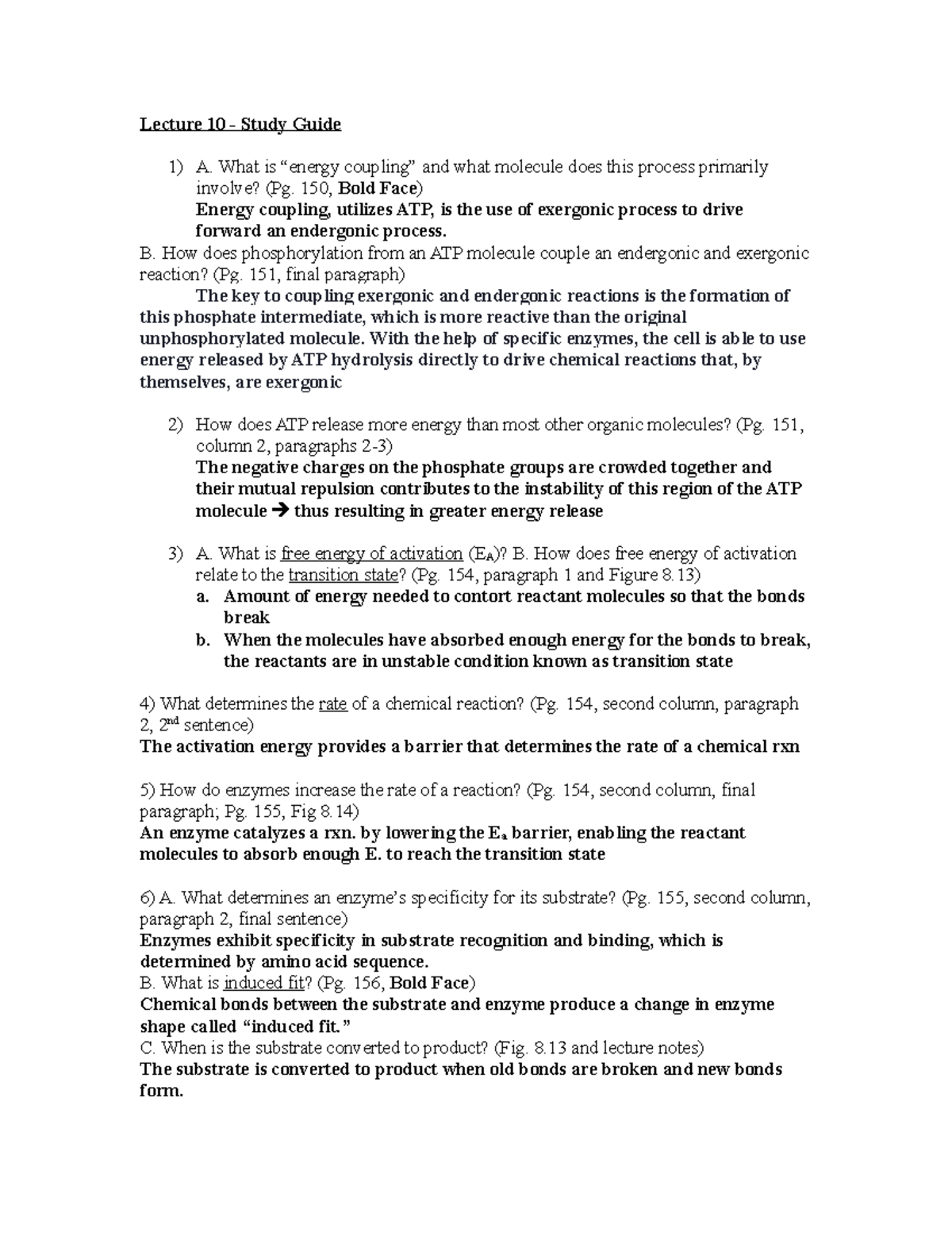 2112 Lecture 10 Study Guide Lecture 10 Study Guide A. What is