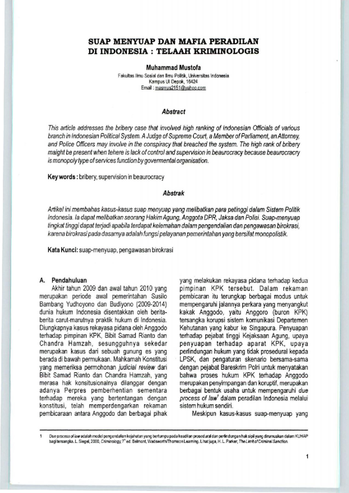 5854 30494 1 PB Still Trying To Make Right Decision For My Grade 1 Due Process Of Law Adalah 
