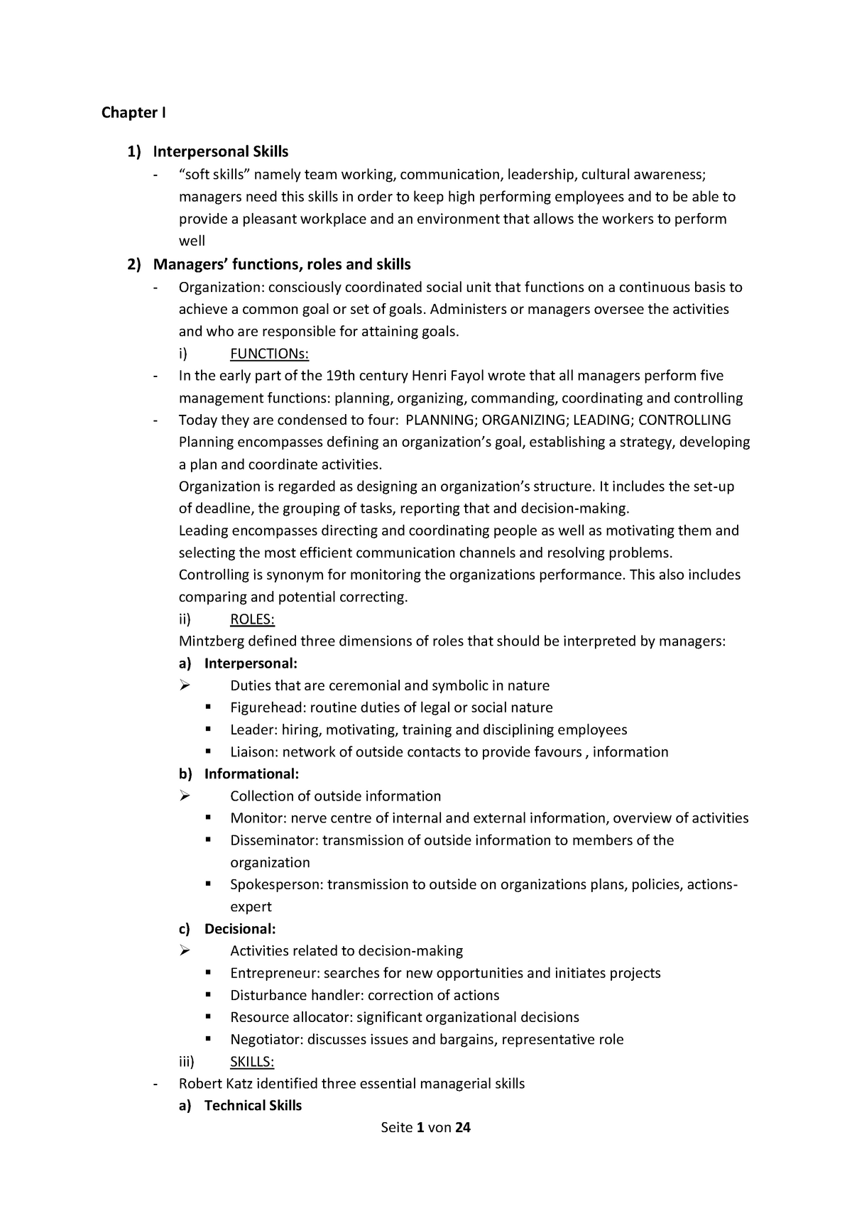 Summary Organizational Behavior, Robbins, SP, Judge, TA, & Campbell ...