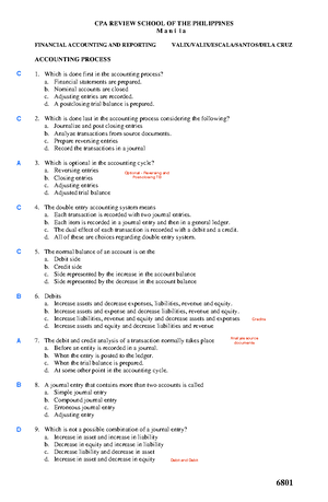 ADVANCED FINANCIAL ACCOUNTING - BS Accountancy - Studocu