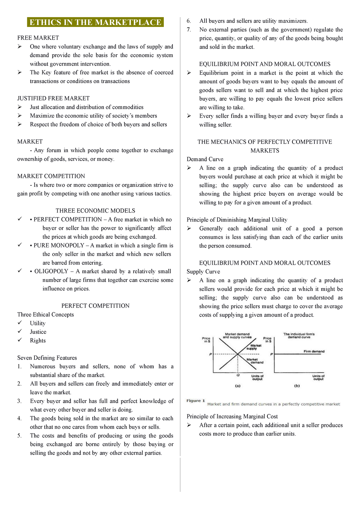 Ethics-Ch4-notes - Lecture Notes On Ethics Chapter 4 - ETHICS IN THE ...