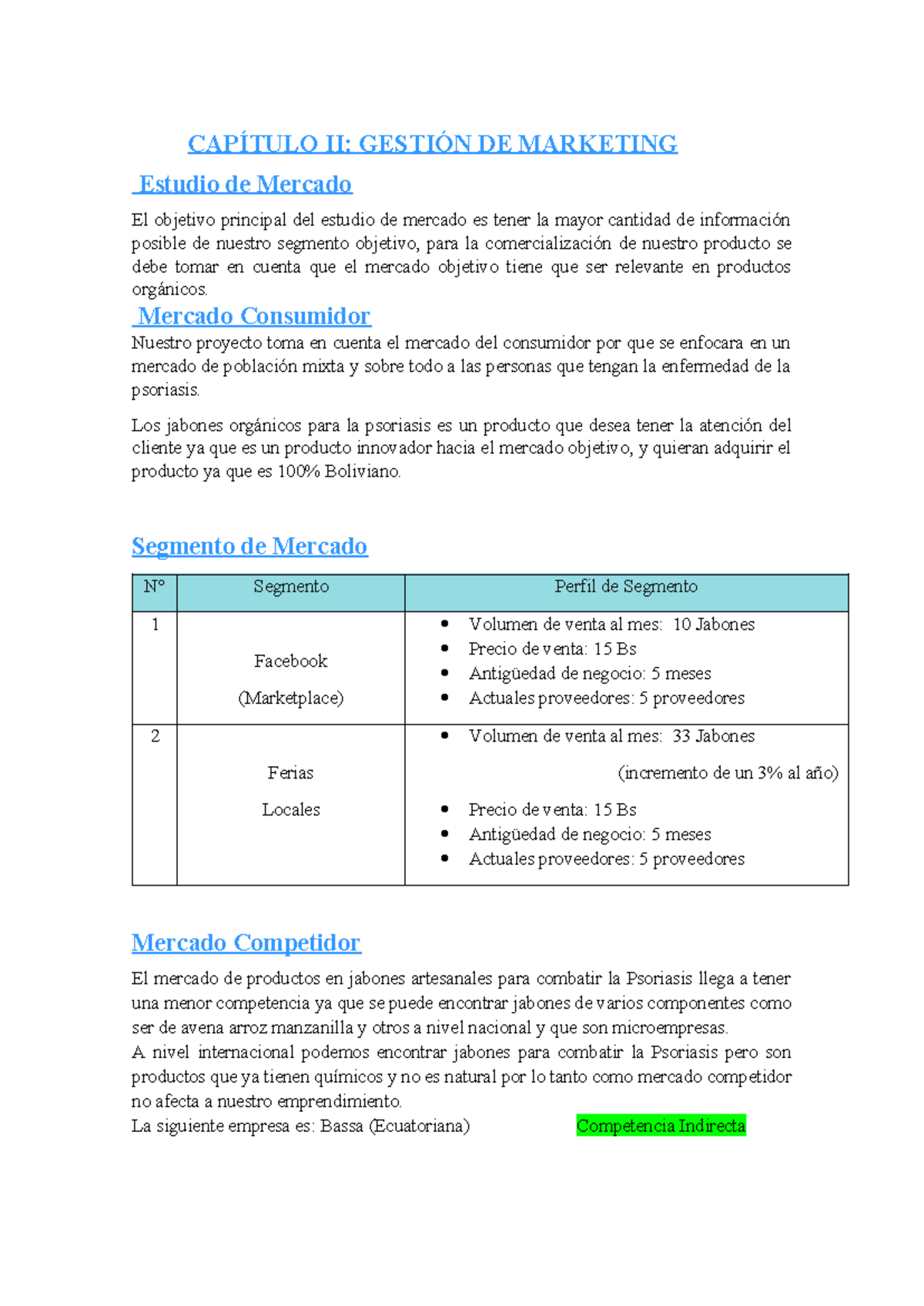 Capítulo II-Claricia - libro - CAPÍTULO II: GESTIÓN DE MARKETING ...