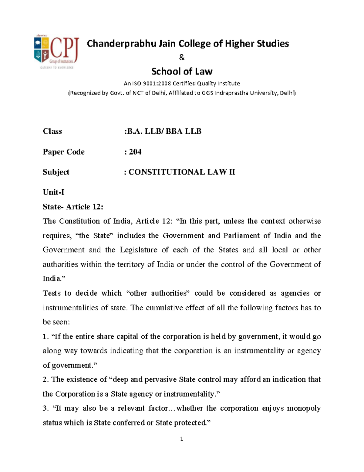 law-204-min-best-constitutional-law-ii-notes-strictly-to-the