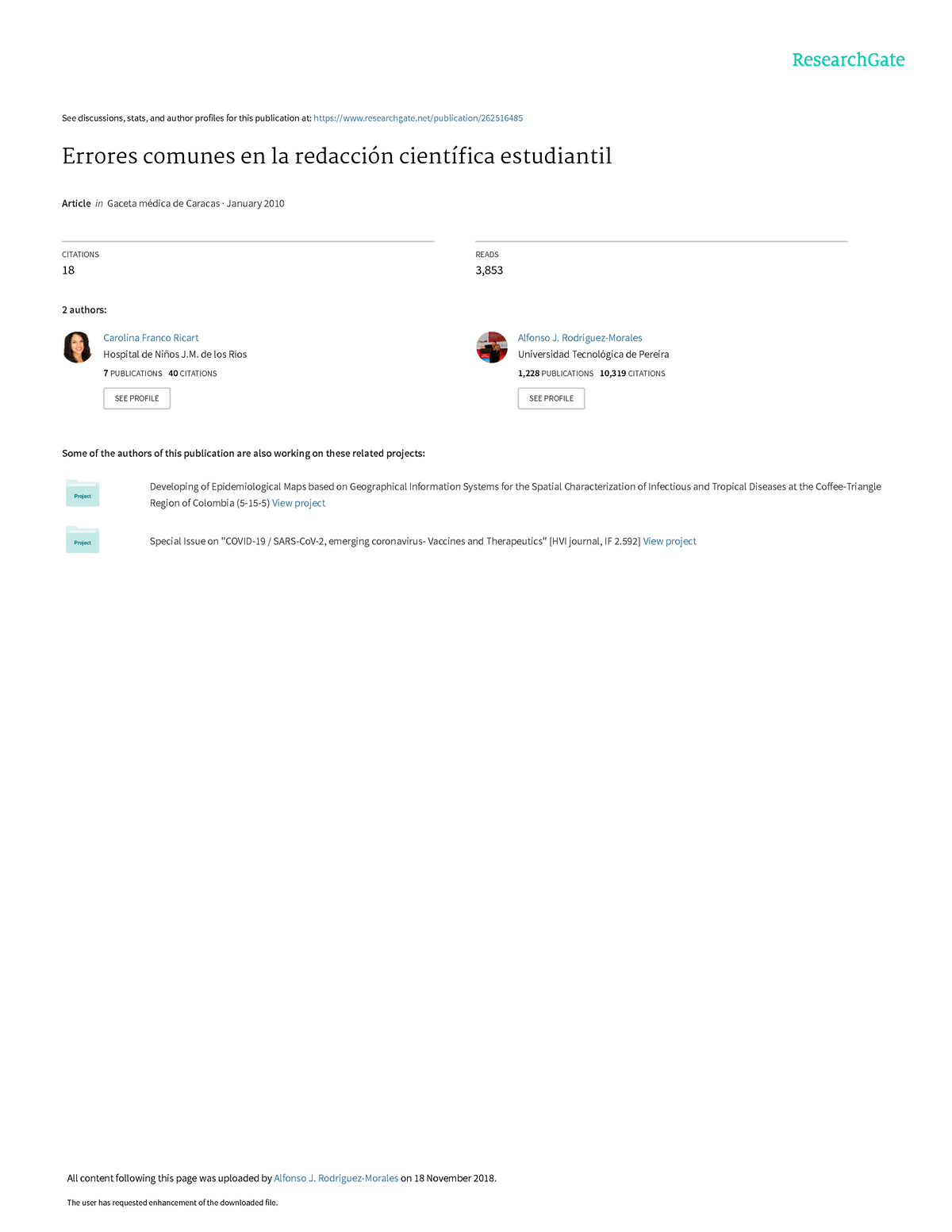 Errores Comunes En La Redaccion Estudiantil See Discussions Stats And Author Profiles For