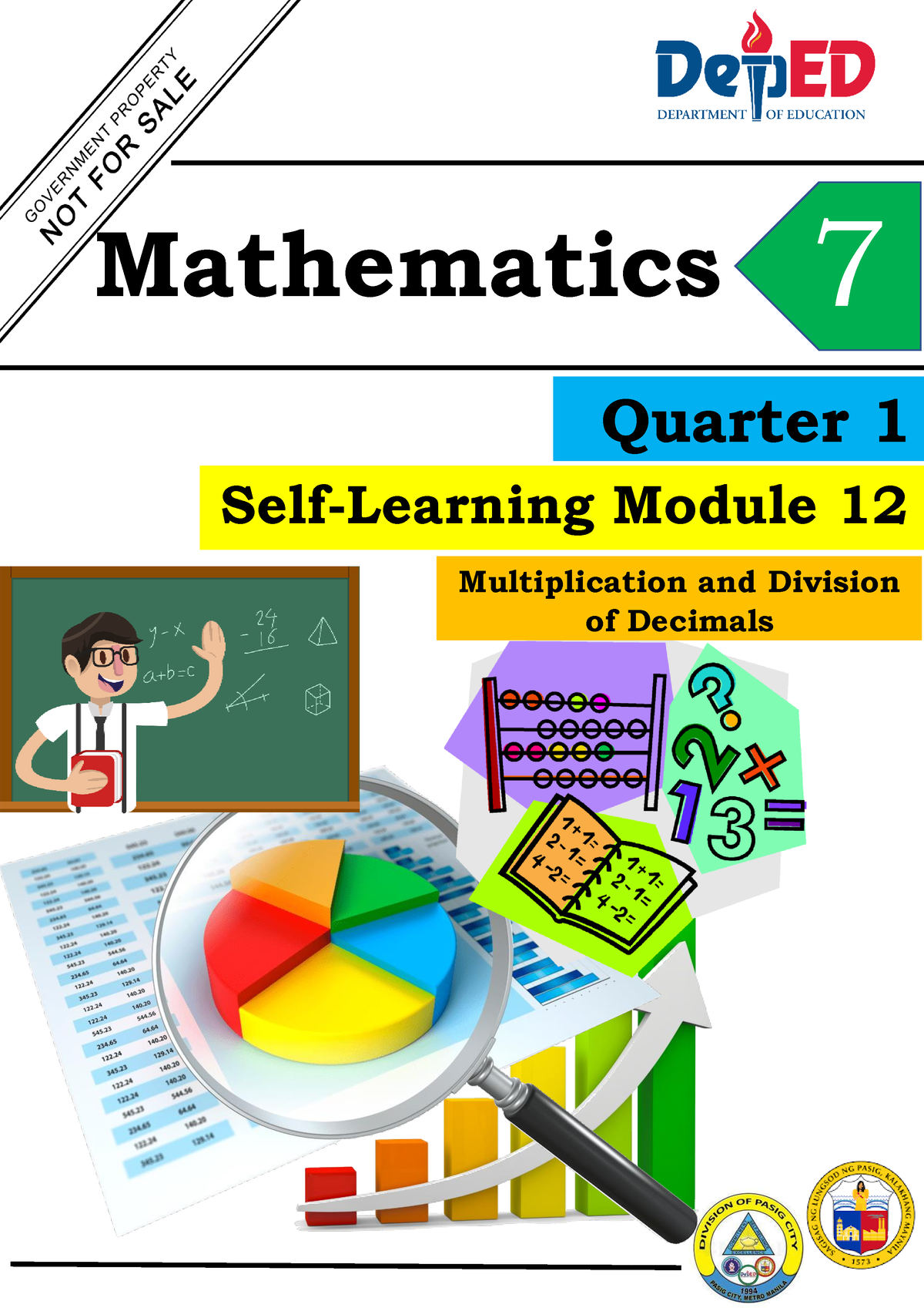 Math 7 Q1 M12 - Module - Multiplication and Division of Decimals ...