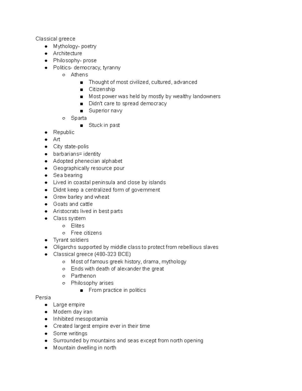 2-21-23 HST 197 - Dr. Buck Spring 2023 - Classical greece Mythology ...