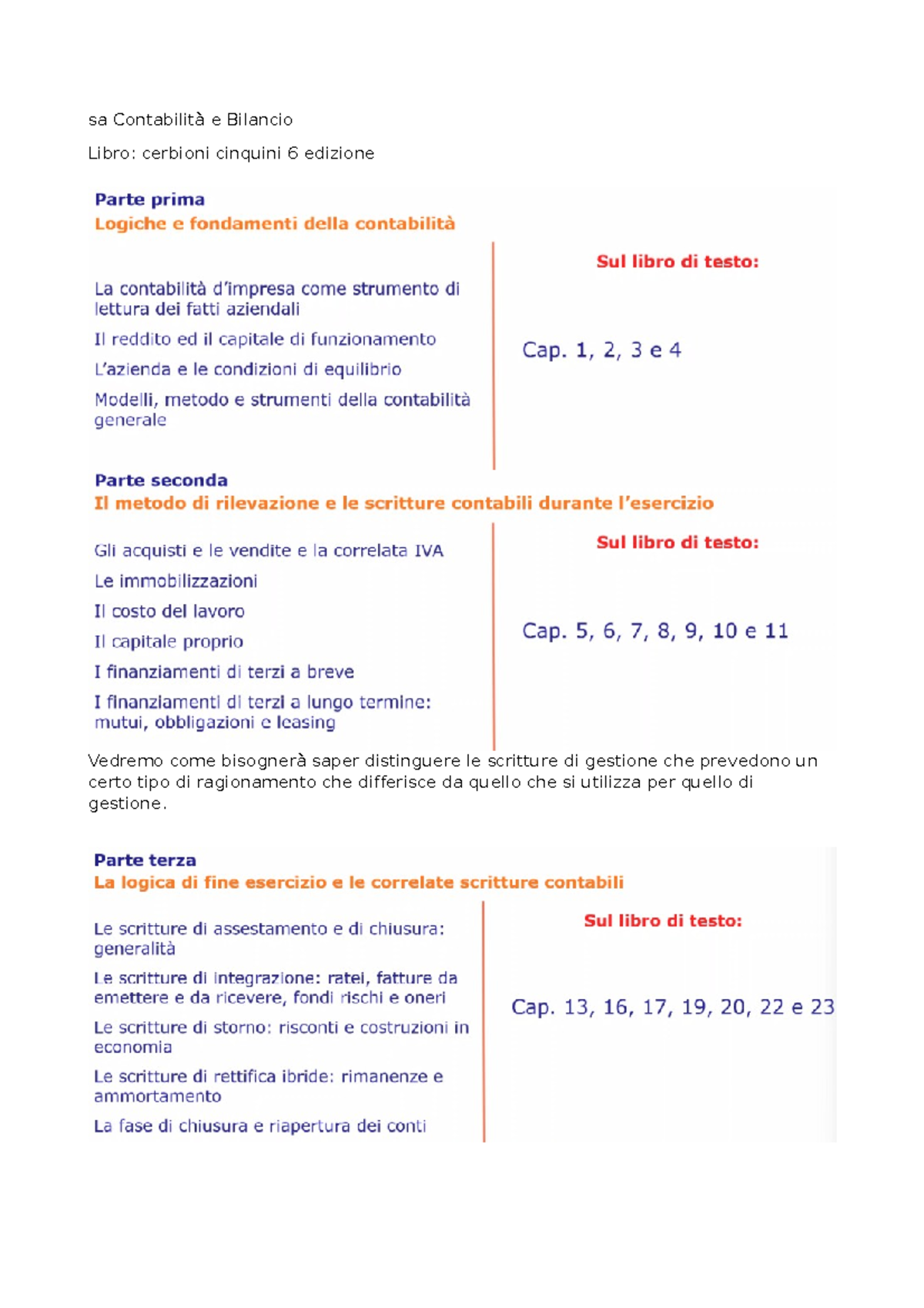 Contabilità E Bilancio - Scritture D'esercizio - Sa Contabilità E ...