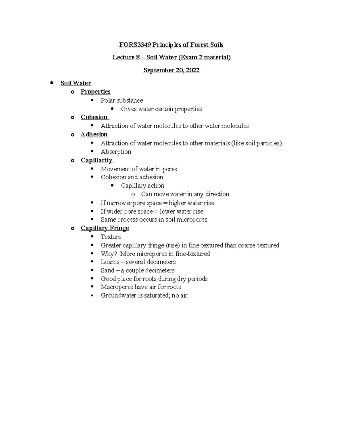 fors3349-lecture-8-soil-water-exam-2-material-fors3349-principles