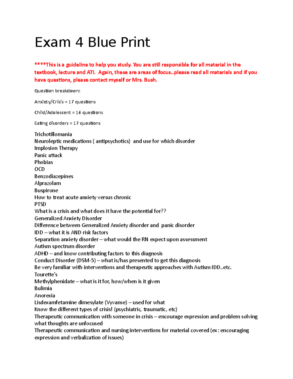 Exam 4 Blue Print - New Theory Change-4614d326-3126-4ac5-8be0 ...