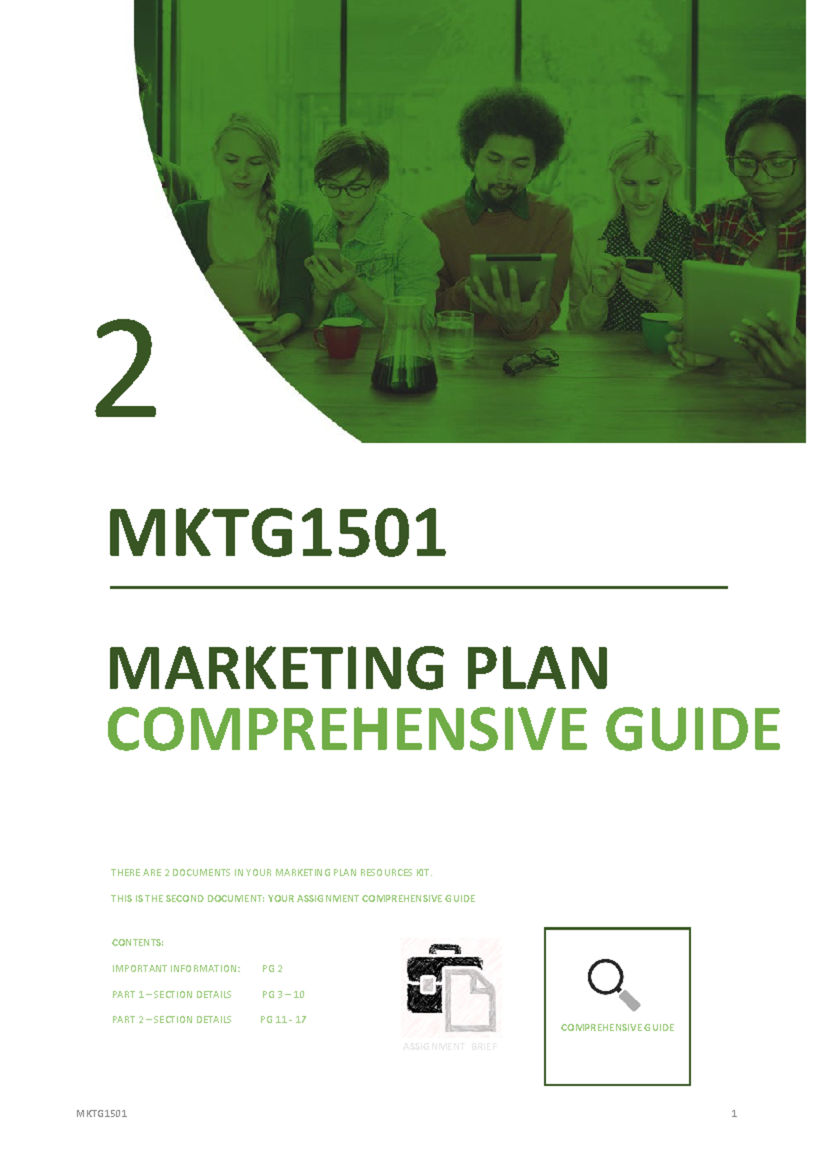 2024 Sem 1 Assignment Guide - MKTG MARKETING PLAN COMPREHENSIVE GUIDE 2 ...