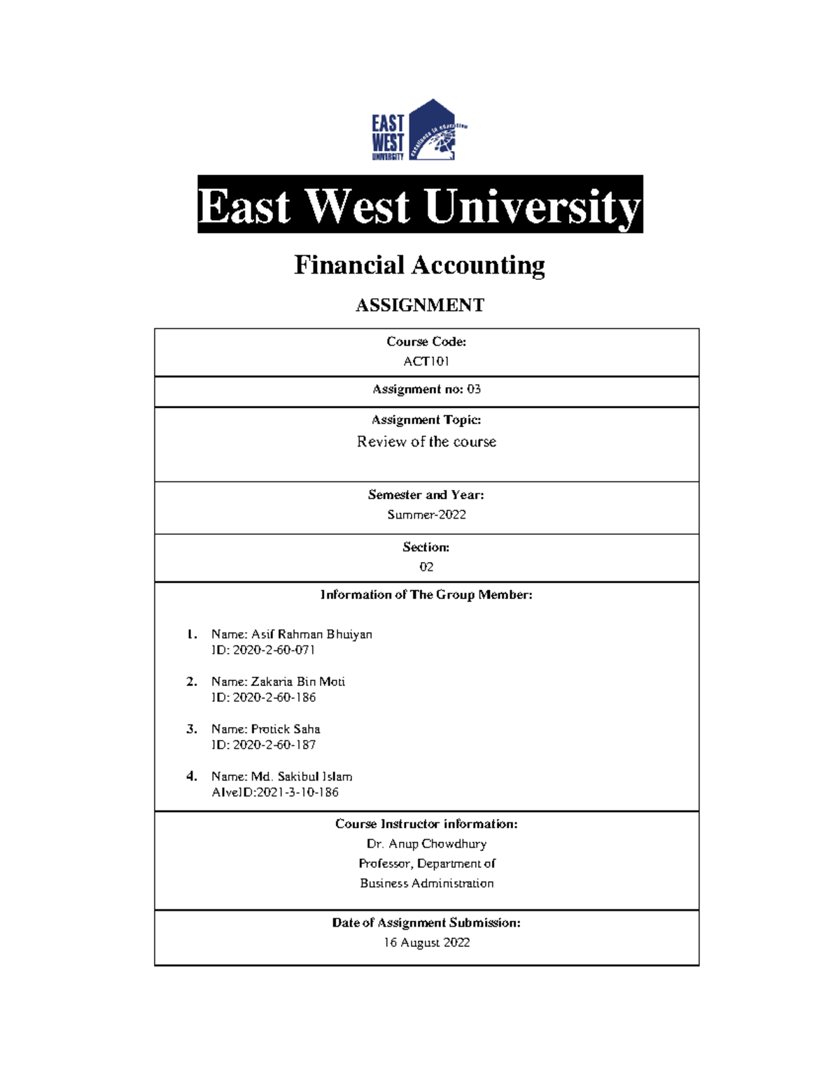 faculty-evaluation-east-west-university-financial-accounting