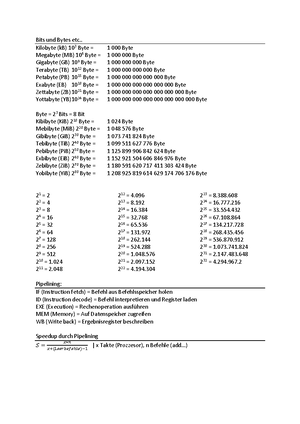 IEEE 754 Umrechnung Beispiel Beispiele fur die IEEE754 Umrechnung ̈