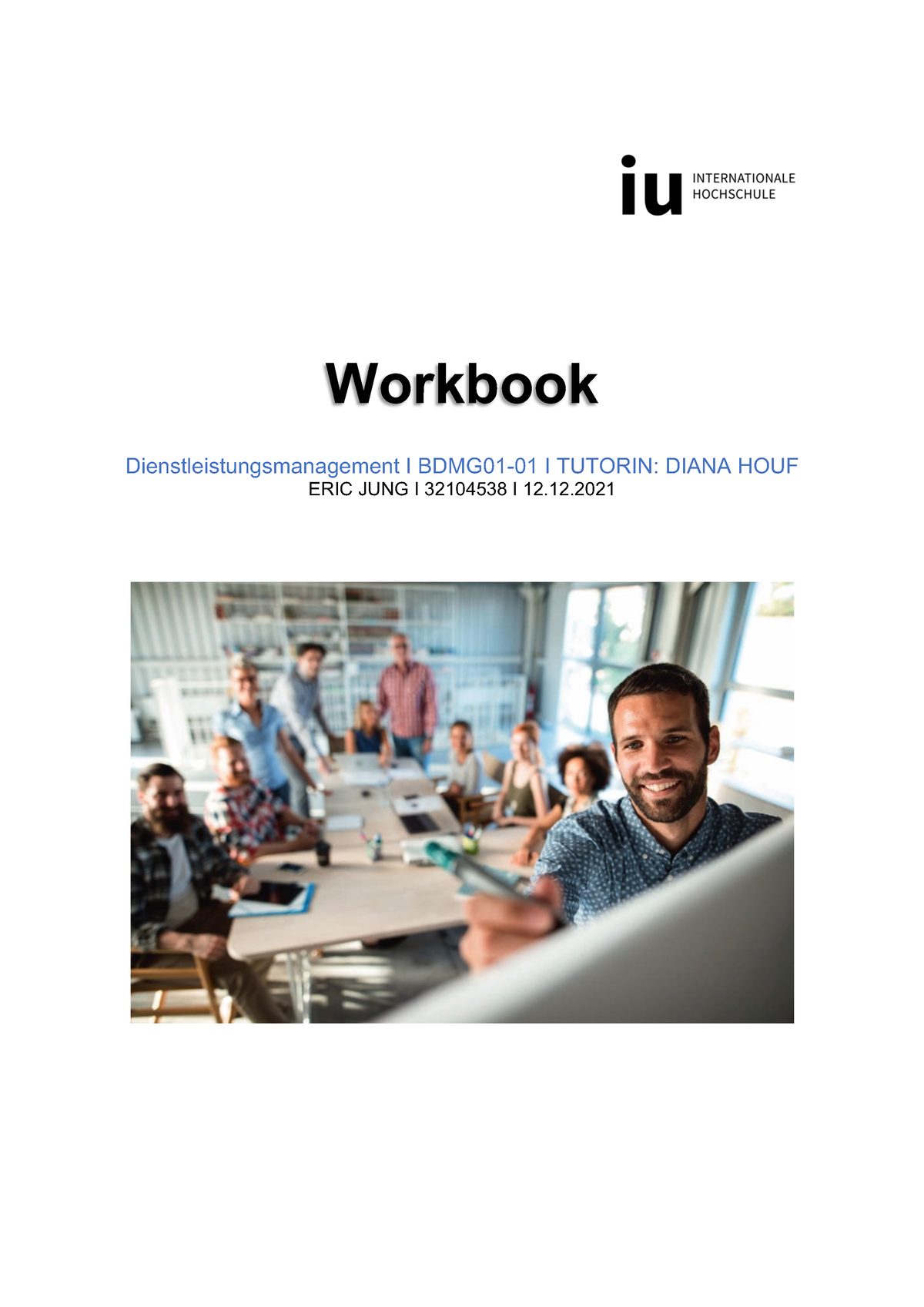 IU Workbook Dienstleistungsmanagement 1,3 - Workbook ...