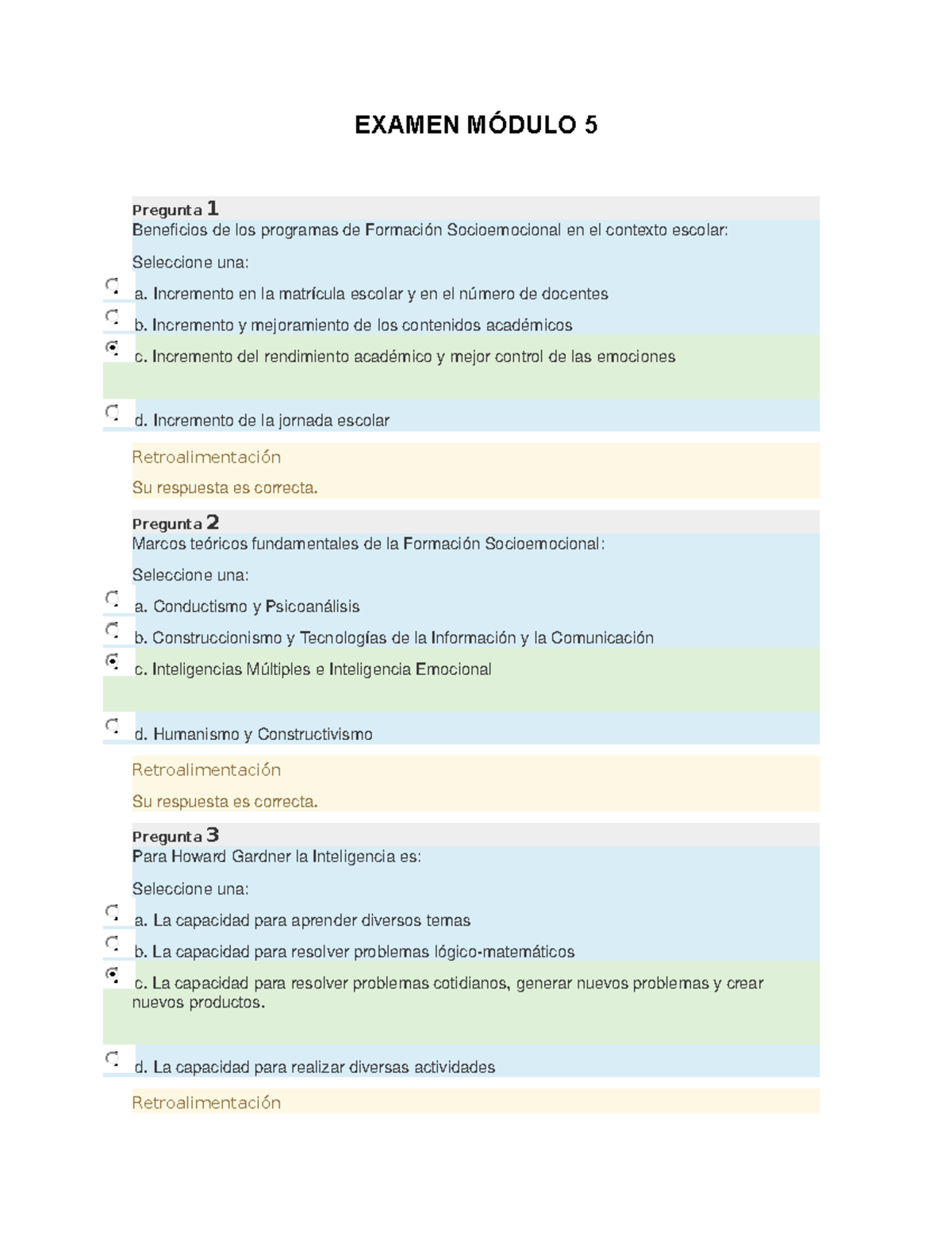 Examen Modulo 5 Studocu