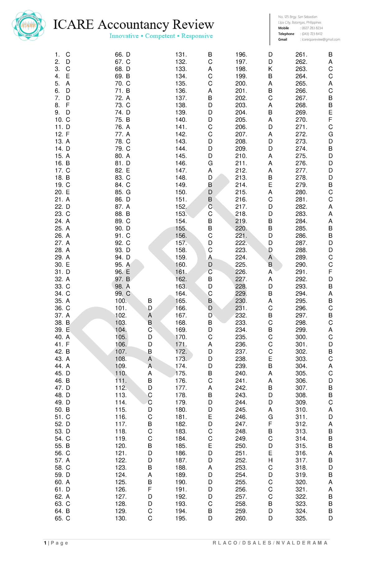 RFBT-04-01a-Law-on-Obligation-Answer Key- Revised - Accounting - DLSU ...