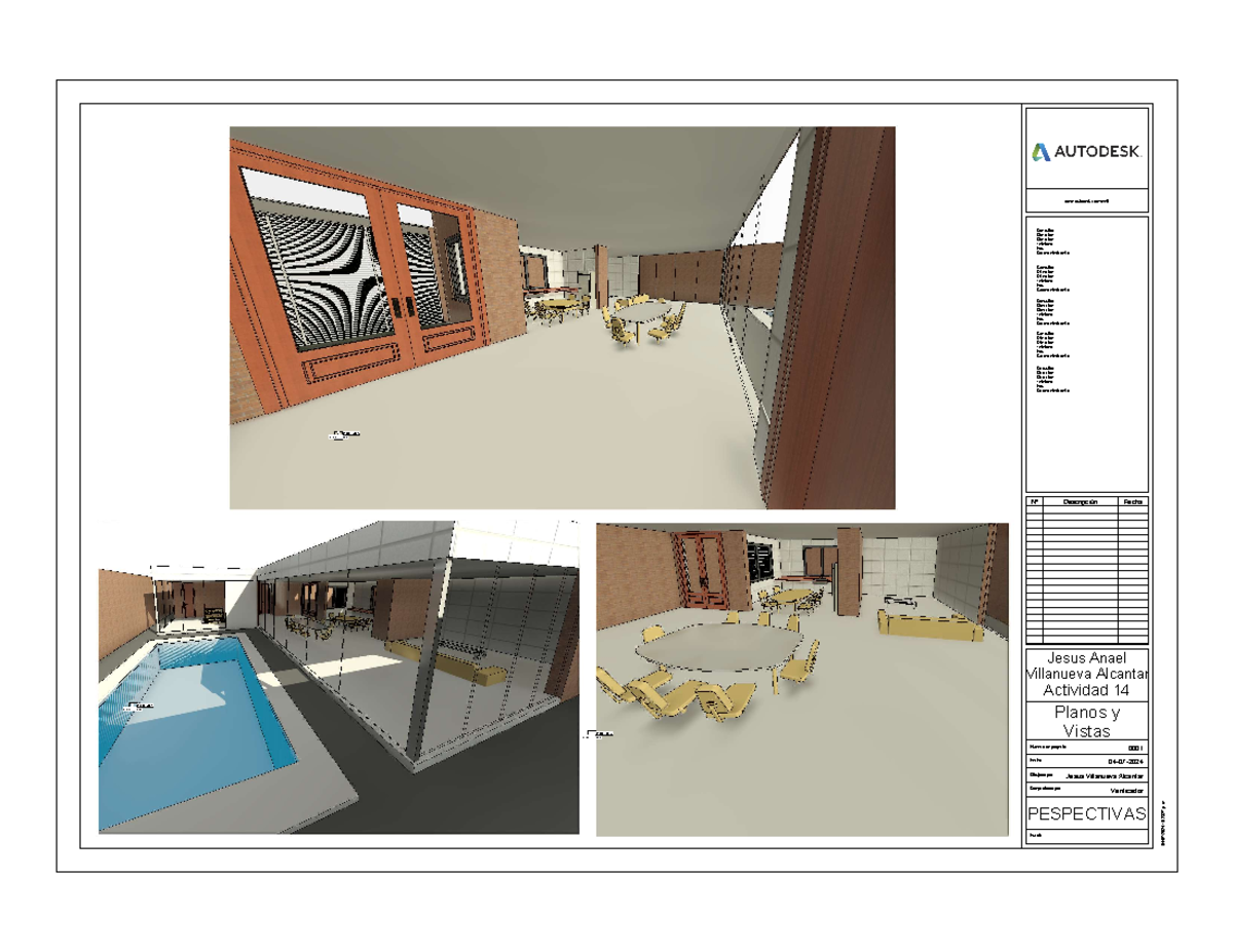 ACT#14 JAVA - tareas universidad - autodesk/revit Escala Comprobado por ...