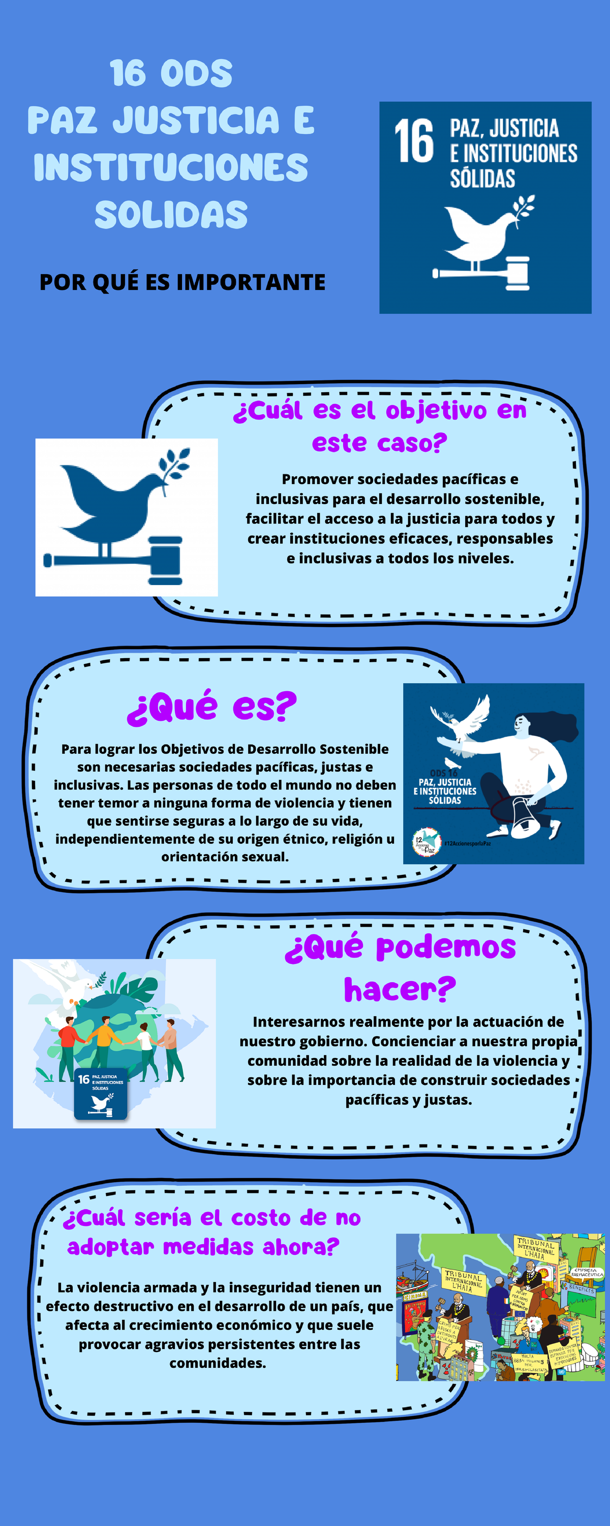 Infografia ods 16 - Ahorro De Energia - Studocu