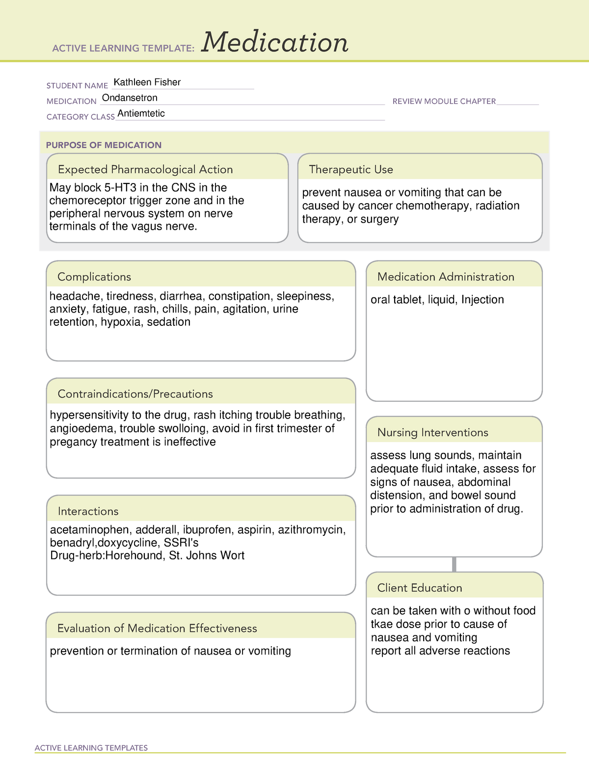 medtemp-ondansetron-ati-medication-system-template-active-learning-templates-medication