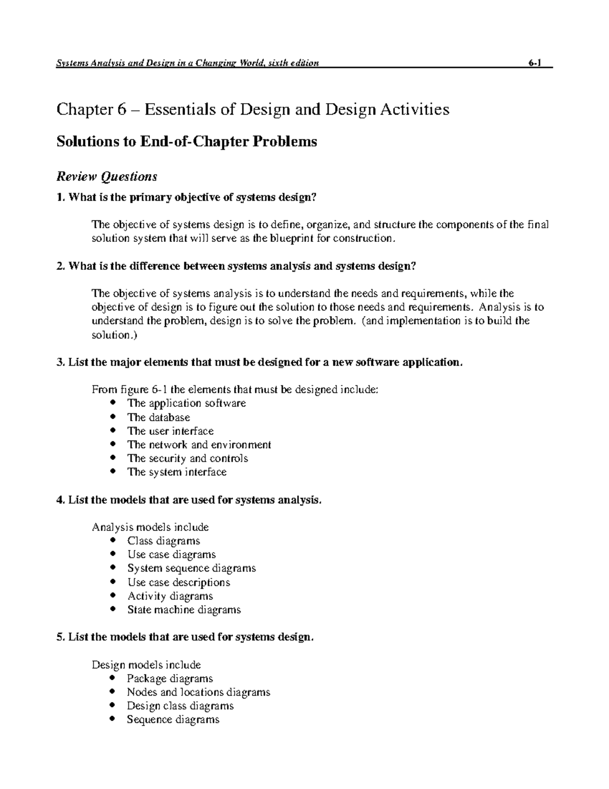 Solutions-Chap06 - Prof Mirsalari - Chapter 6 – Essentials of Design ...