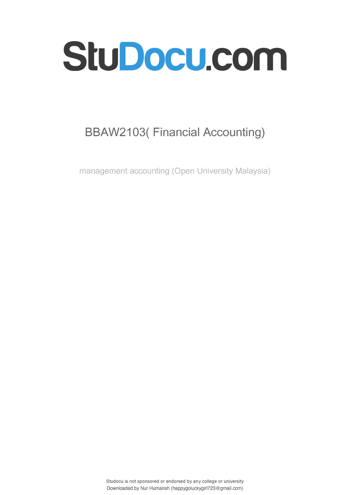 bbaw2103 financial accounting assignment 1 and 2 answers for malaysia university students