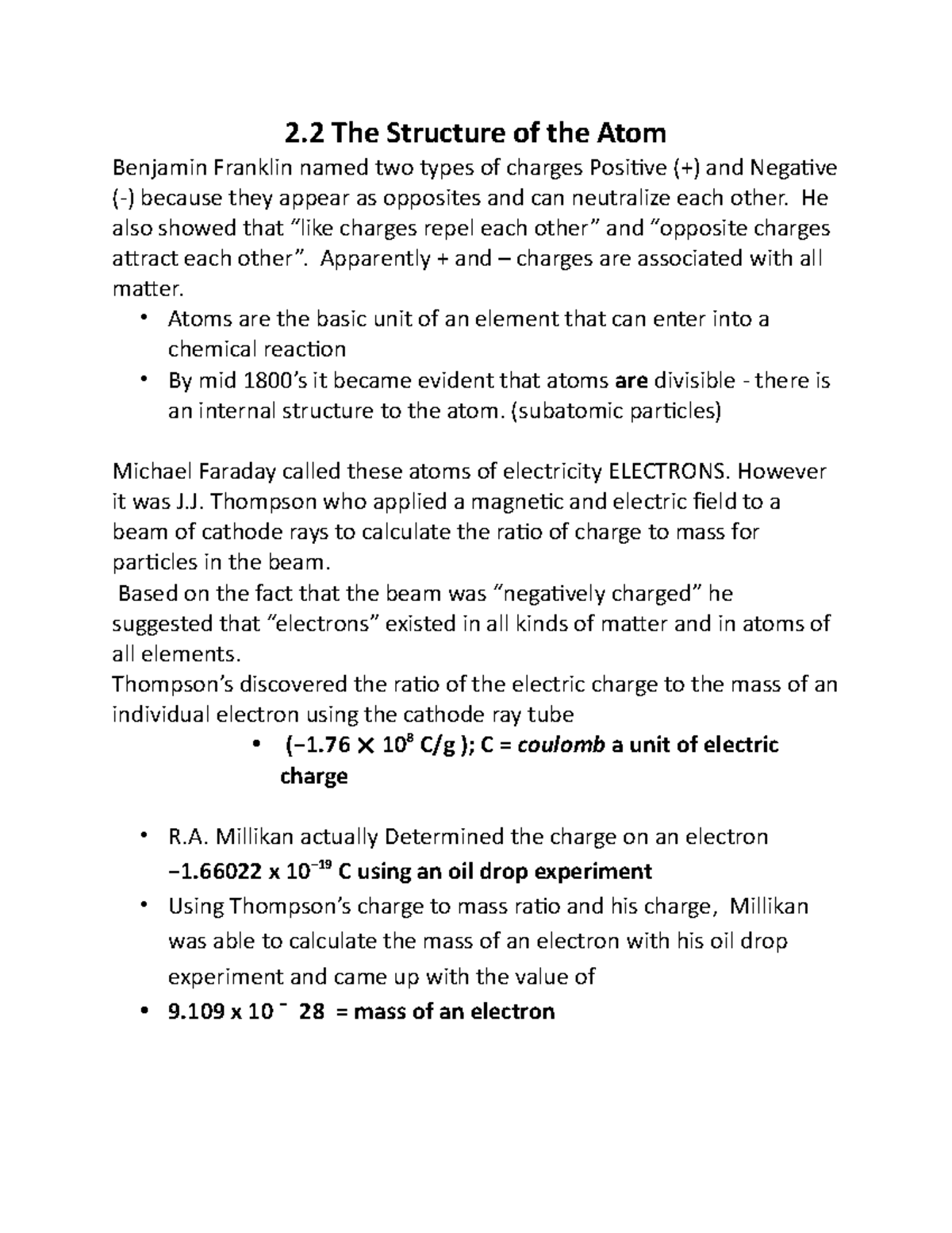 chapter-4-2-2-the-structure-of-the-atom-2-the-structure-of-the-atom