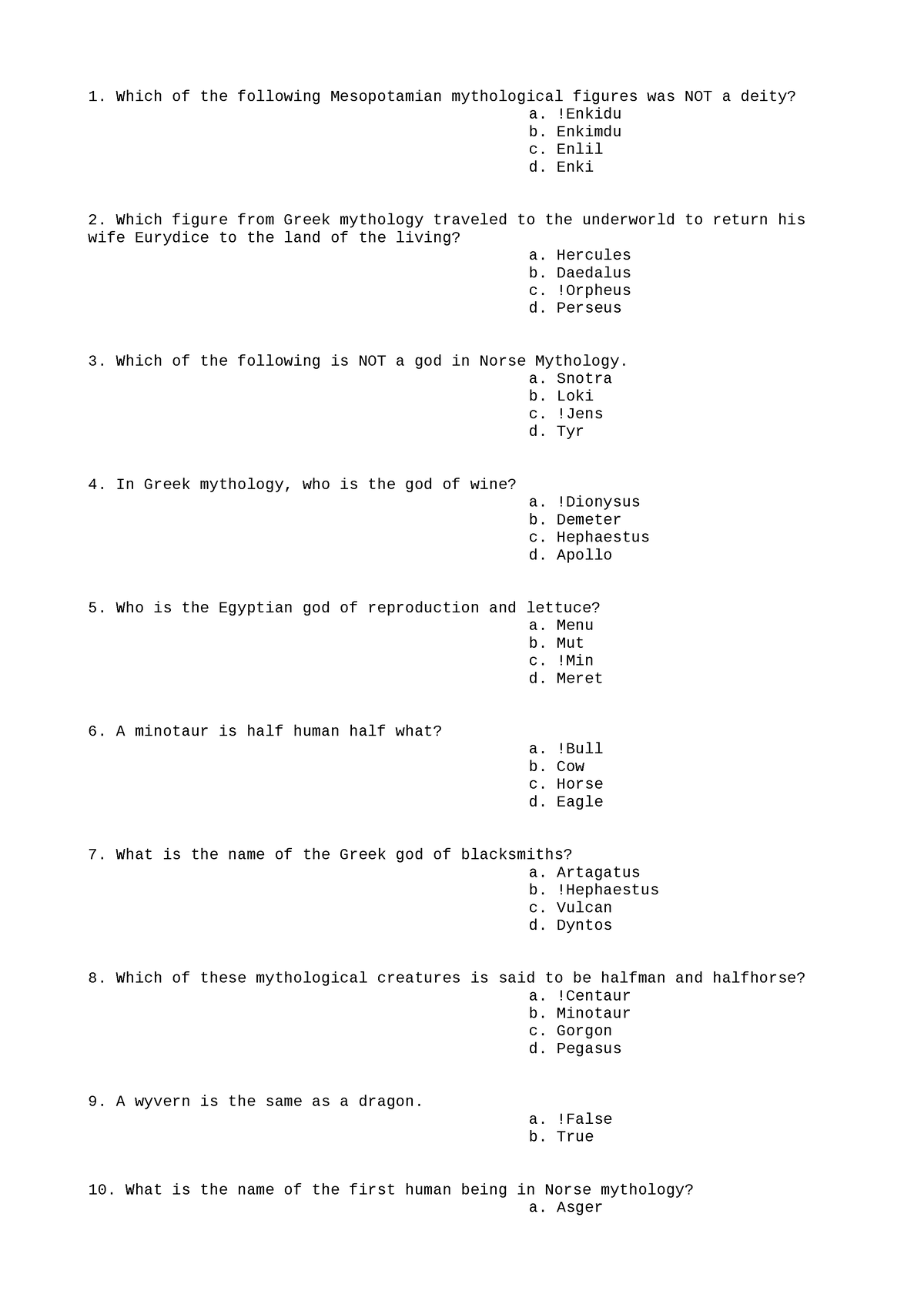 PHIL272-Problem-3 - Assessment - Which of the following Mesopotamian ...