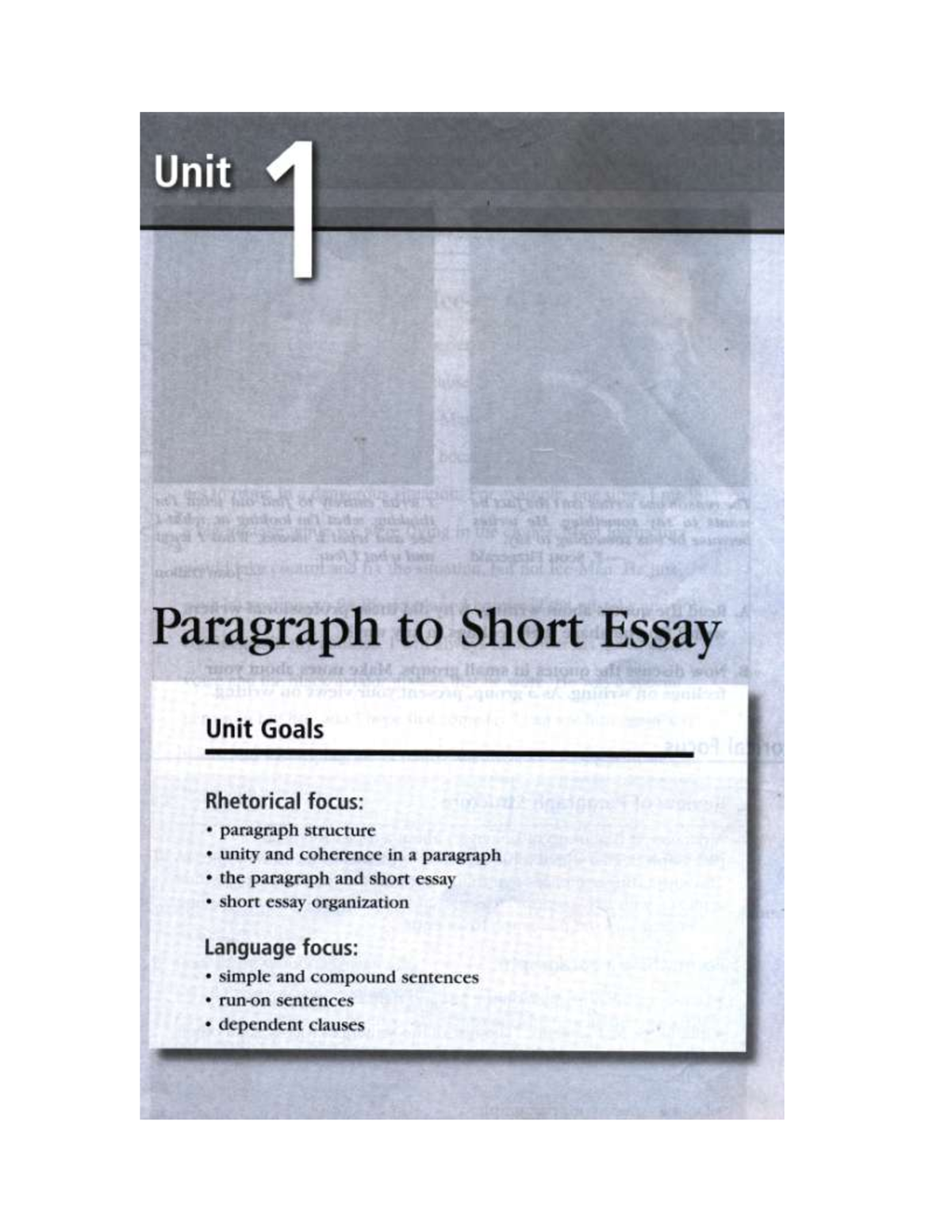 the short essay effective academic writing 2