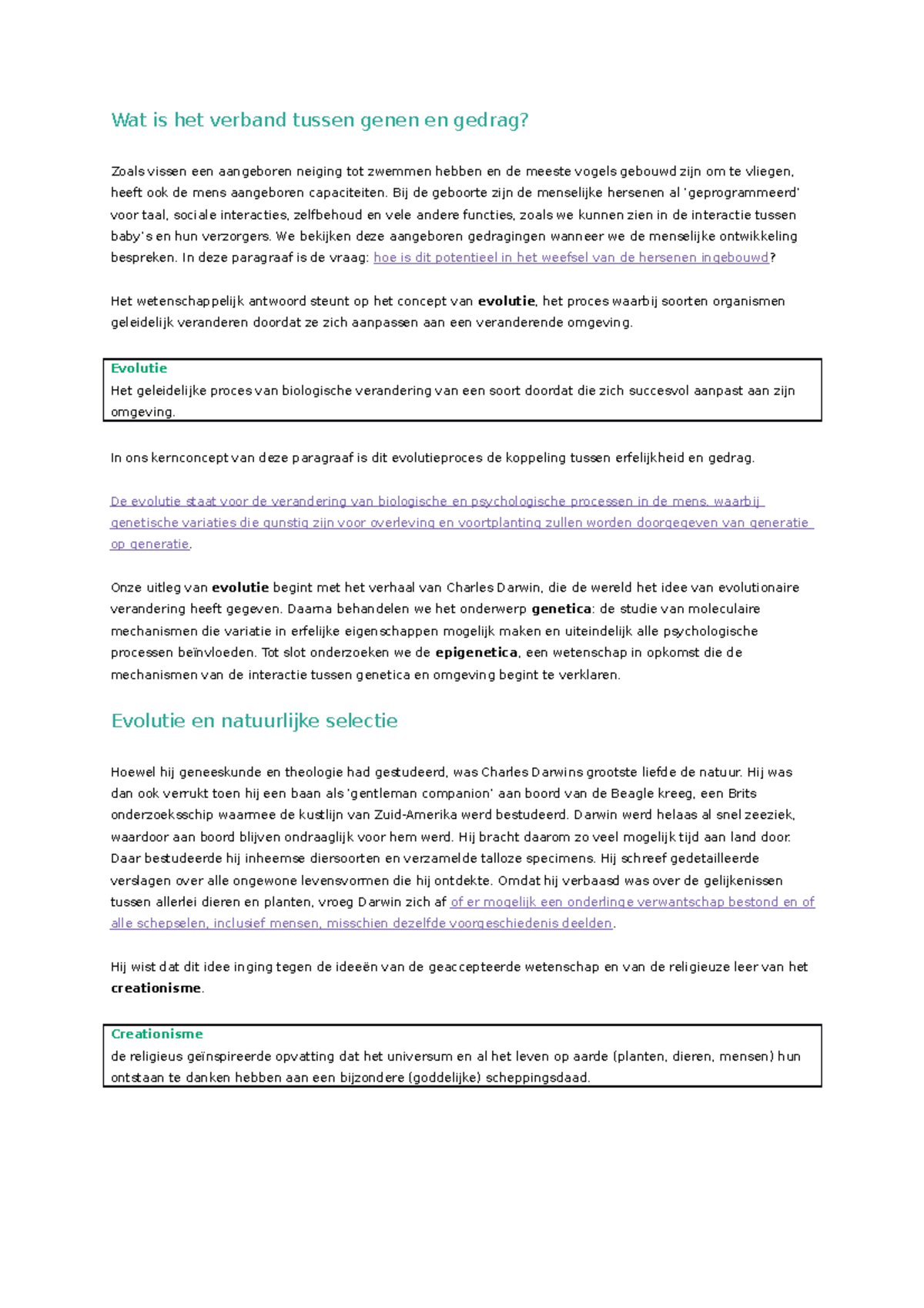 Samenvatting H2 (biopsychologie, Neurowetenschappen En De Menselijke ...