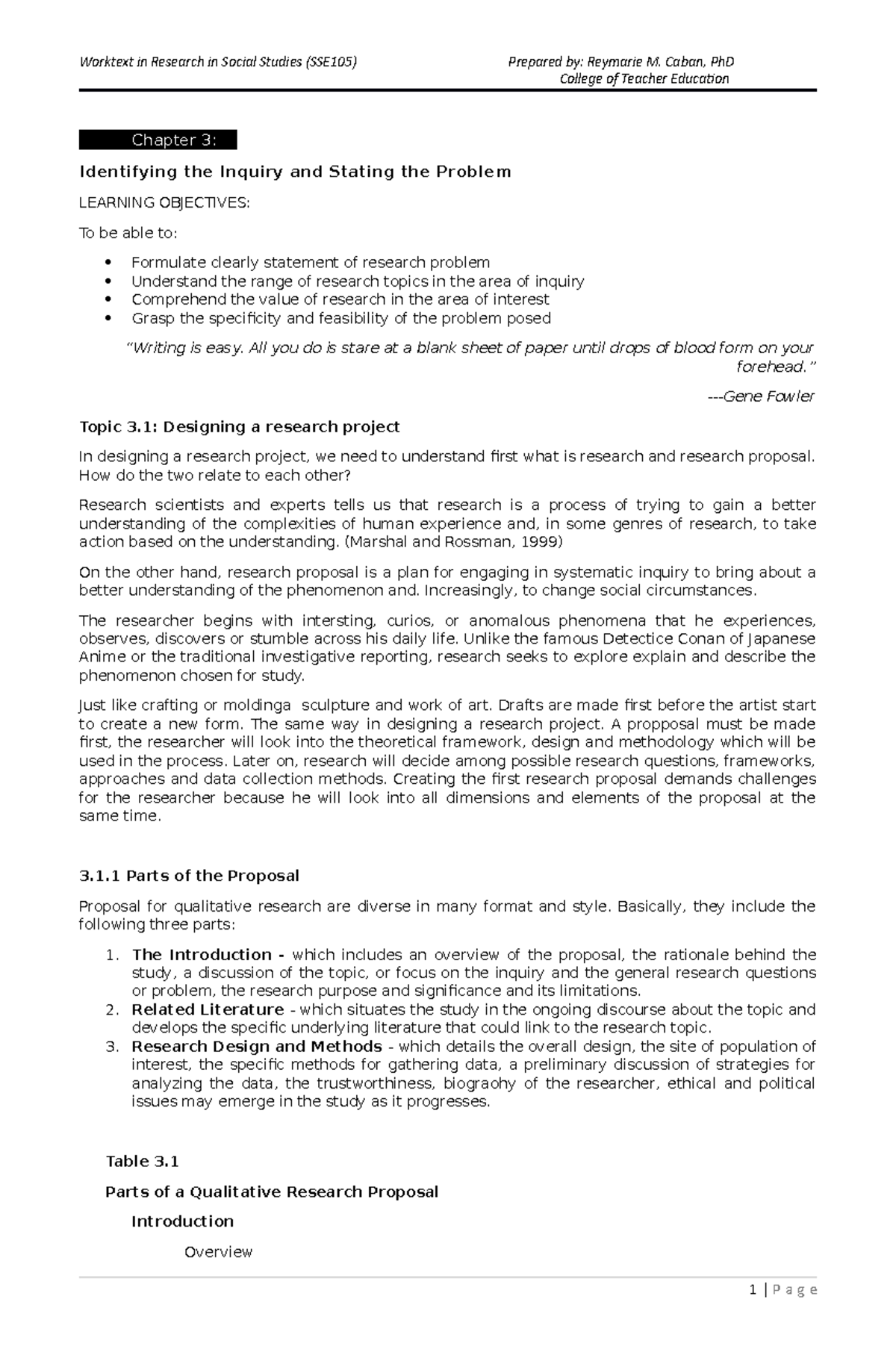 Chapter3 Instructional materials in Research in Social Studies