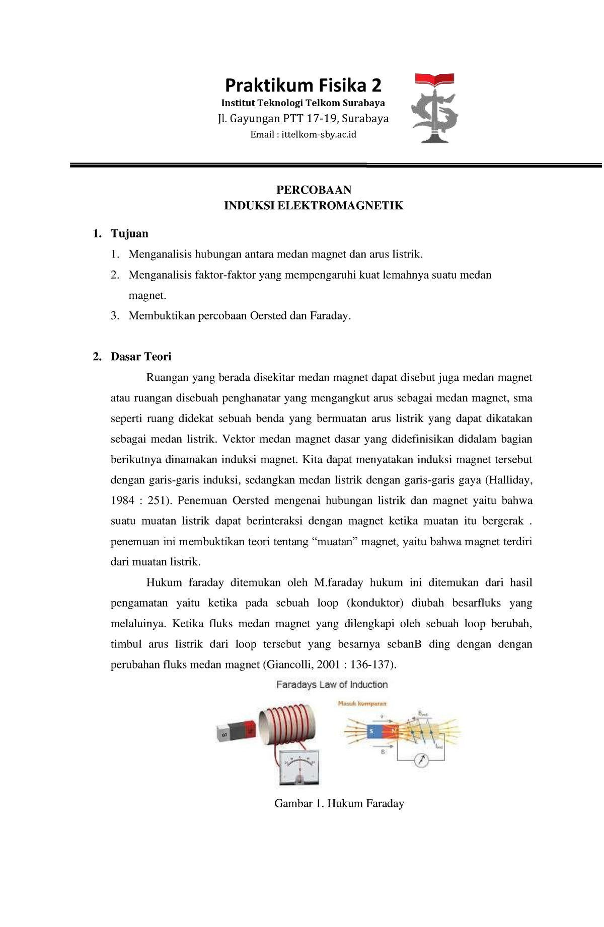 Modul 4 Induksi Elektromagnetik Electromagnetics Studocu