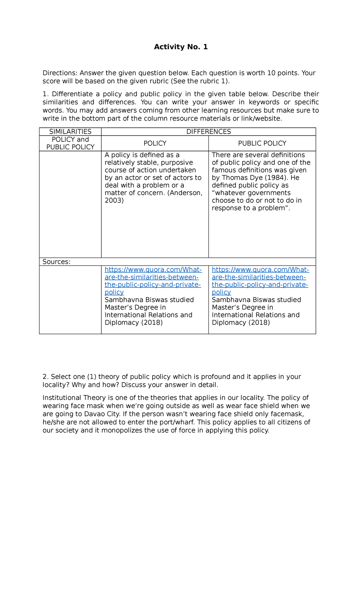 assignment 03.02 public policy