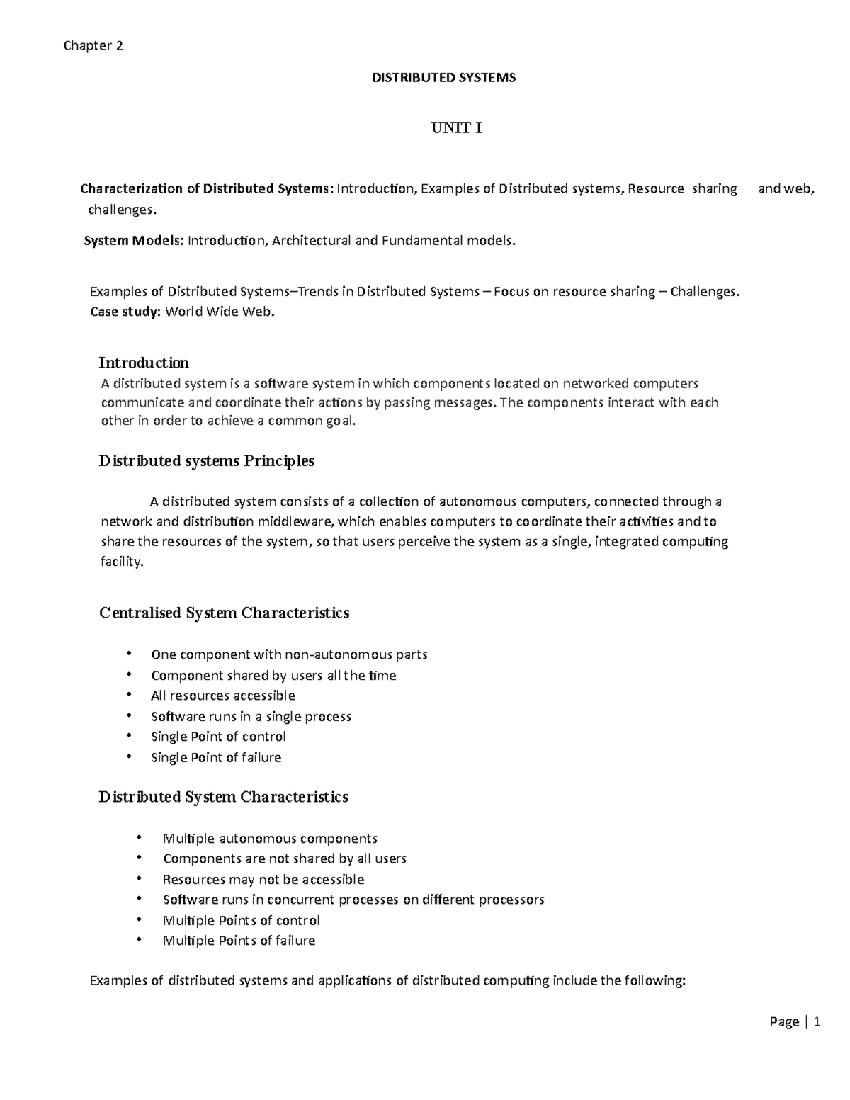 Distributed systems - System Models: Introduction, Architectural and ...