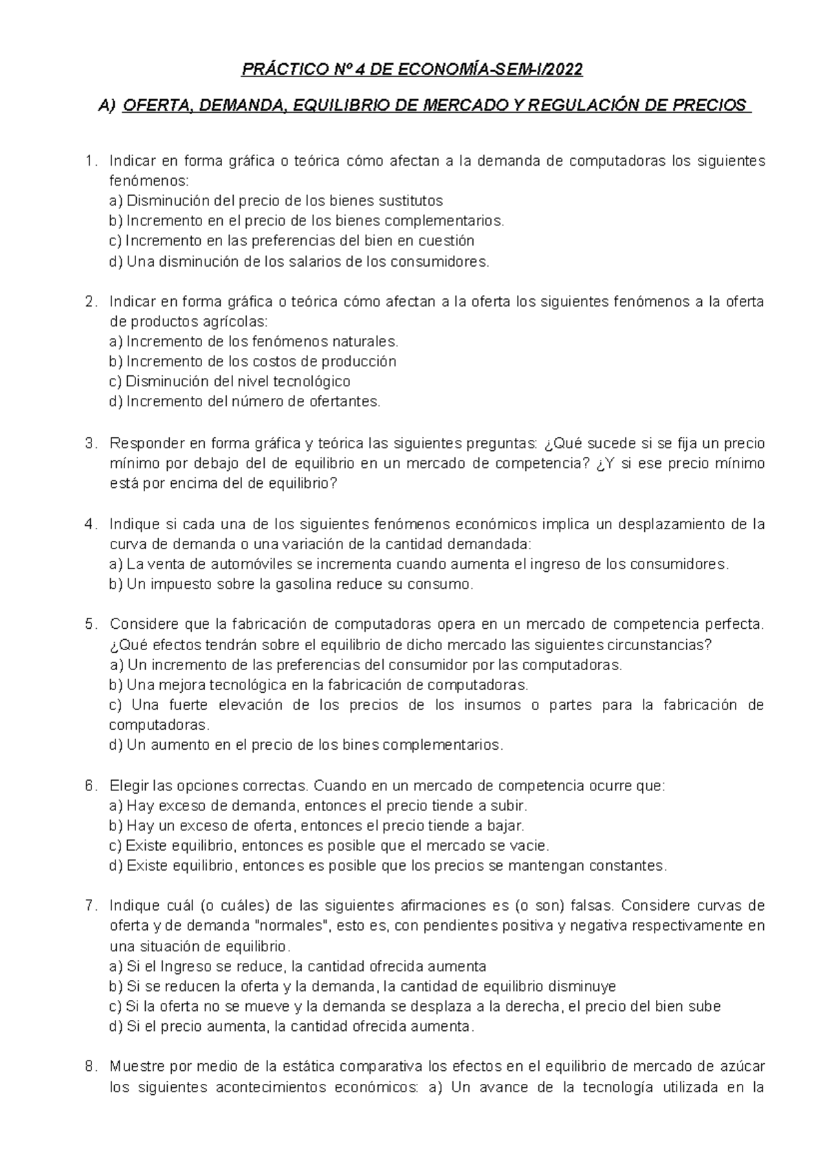 Práctico Nº 4 DE Economía-PARA EL Examen-SEM-I-2022 - PRÁCTICO Nº 4 DE ...