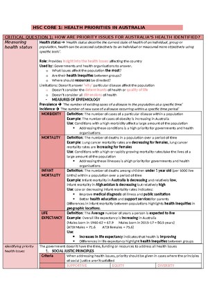 Management of Injuries Table 2022 - CRITICAL QUESTION 2 HOW SHOULD THE ...