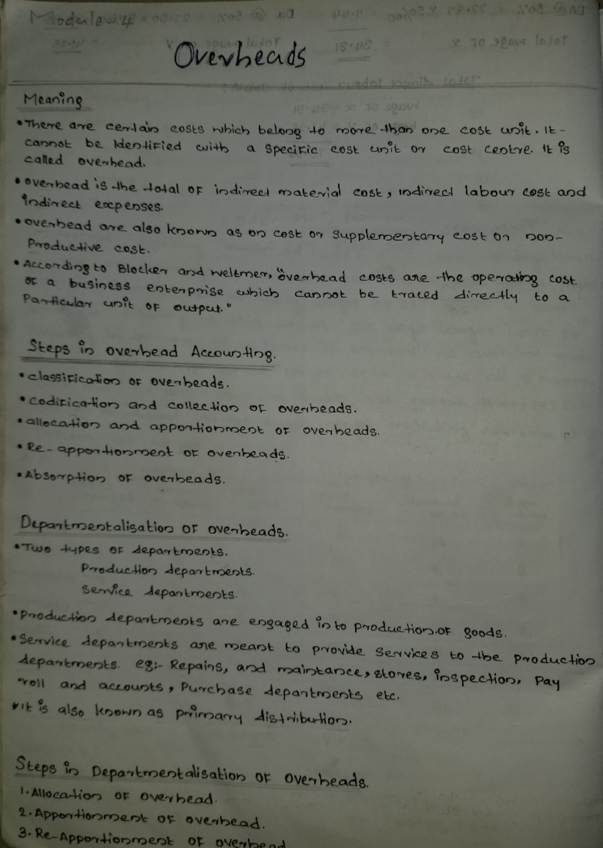 Overhead cost and management accounting odeleal zxodirehyod ( d 70