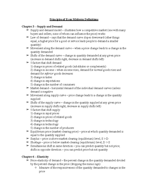 Main Notes - Principles of Economics – Spring 2018 Class Notes Part 1 ...